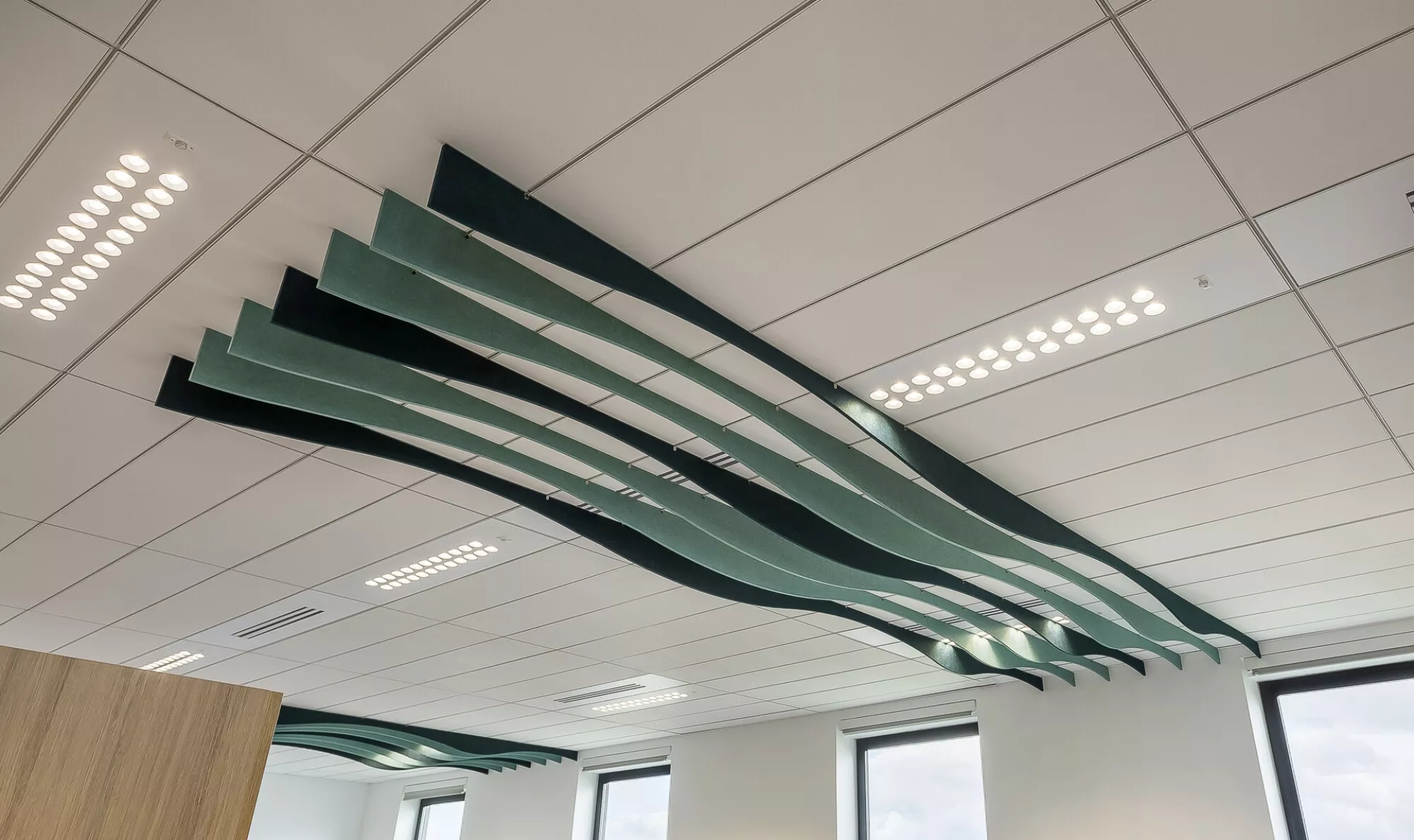 Innergex Control Center bureaux Innergex : un confort acoustique inspiré de la nature